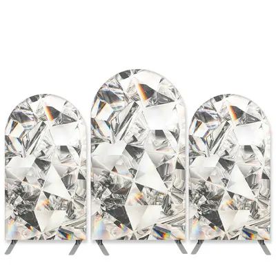 Aperturee Dream Diamonds Theme Birthday Party Arch Backdrop Kit | Diy Round Arch Backdrop | Chiara Wall Backdrop Diy | Weddin...