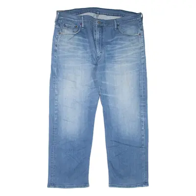 LEVI'S 569 Jeans Mens Blue Loose Straight Stone Wash W40 L27