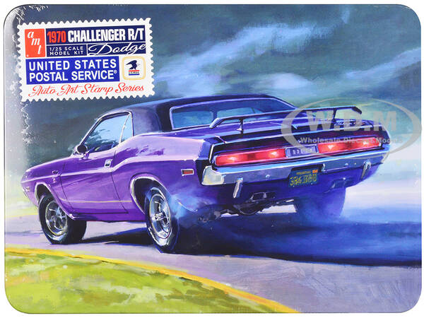 Skill 2 Model Kit 1970 Dodge Challenger R/T USPS (United States Postal Service) \