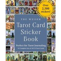 The Weiser Tarot Card Sticker Book: Includes Over 2,500 Stickers (32 Complete Sets of All 78 Tarot Cards)--Perfect for Tarot ...