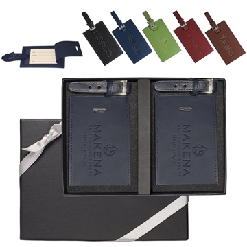 50 Custom Leeman Whitney Marquis Two Luggage Tag Set - Bonded ...