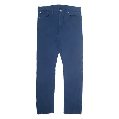 LEVI'S Mens Trousers Blue Regular Tapered W36 L34