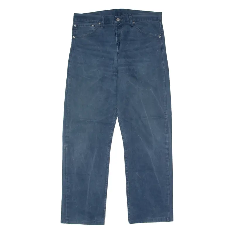 LEVI'S 551 Mens Jeans Blue Regular Straight W36 L29