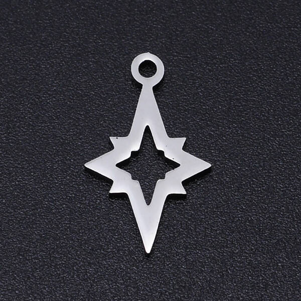 Non-Tarnish 201 Stainless Steel Laser Cut Pendants