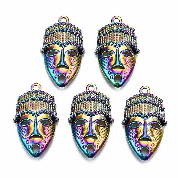 Rainbow Color Alloy Pendants