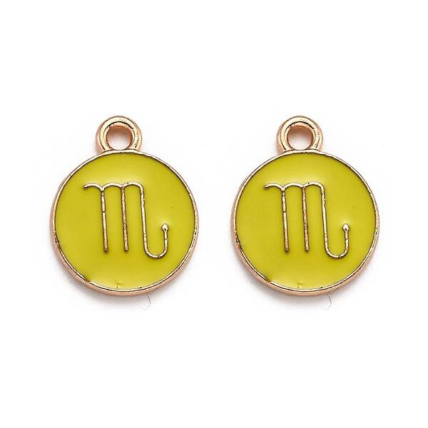 Alloy Enamel Pendants