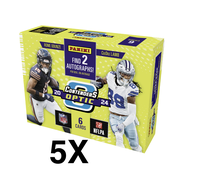 BREAK - 5X 2024 Panini Contenders OPTIC Football Hobby Box Pick Your Team!