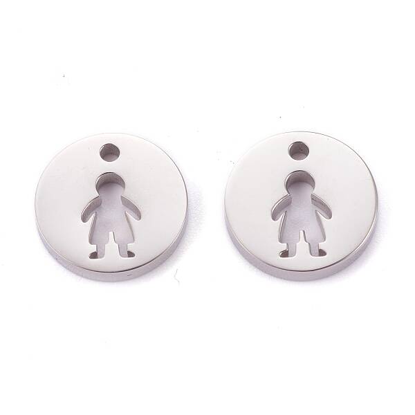 Non-Tarnish 304 Stainless Steel Charms