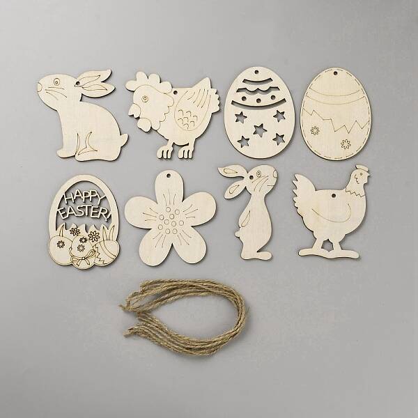 DIY Wood Hanging Pendant Decorations Kit