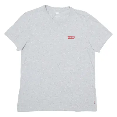 LEVI'S Slim Mens T-Shirt Grey L
