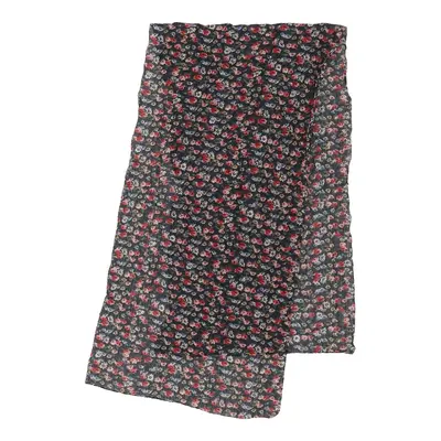Unbranded Floral Scarf - No Size Navy Polyester