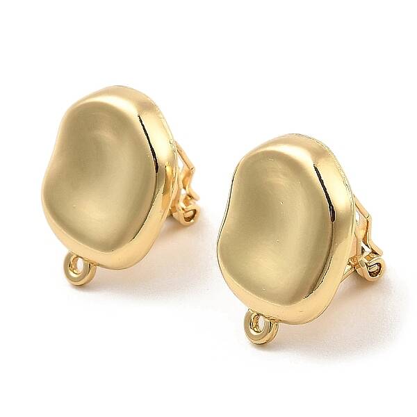 Alloy Clip-on Earring Findings