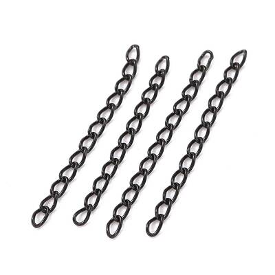Ion Plating(IP) 304 Stainless Steel Curb Chains Extender