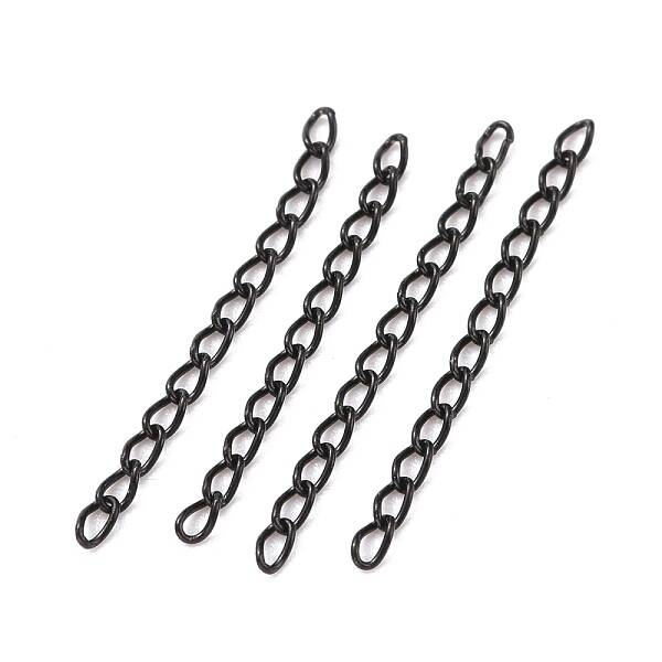 Ion Plating(IP) 304 Stainless Steel Curb Chains Extender