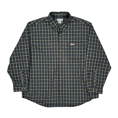 Carhartt Checked Shirt - 2XL Blue Cotton