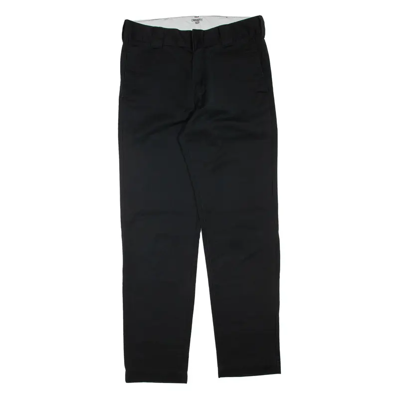CARHARTT WIP Mens Trousers Black Regular Straight W30 L32