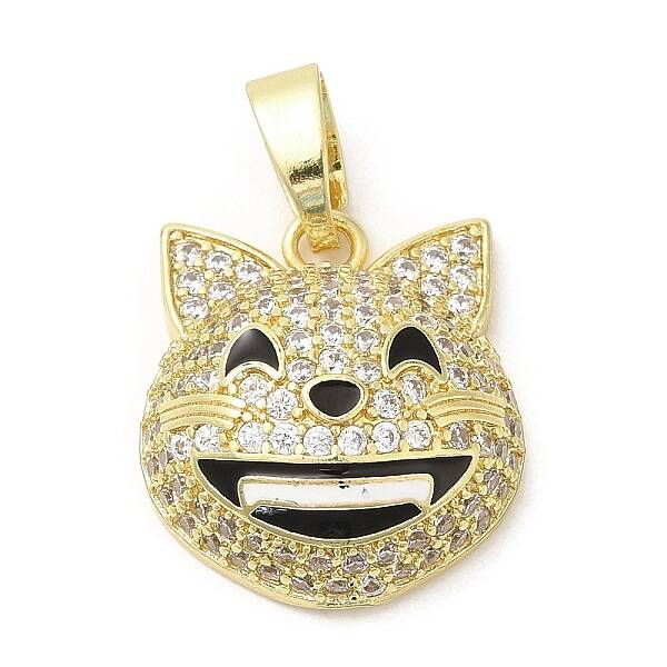 Brass with  Cubic Zirconia Pendents