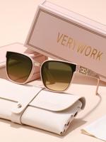 Unisex Vintage Sunglasses, Trendy Casual Sunglasses for Everyday Use, Fashion Accessories for Outdoor Activities