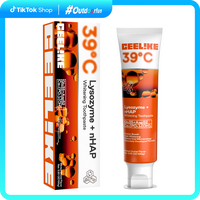 CEELIKE Lysozyme 39°C Heat Toothpaste | Pigment Breakdown, Fresh Breath, Deep Stain Removal, Triple Enzyme Formula, 3.53oz #...