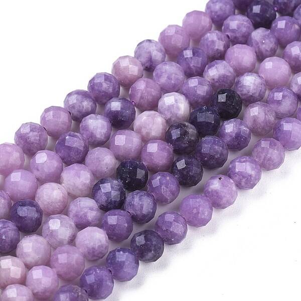 Natural Sugilite Beads Strands