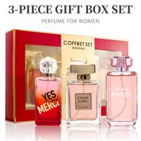 Eau de Parfum Spray Coffret Set Gift for Women CH LOVE COLLECTION 3 Pcs 3.4 Oz EDP Set Women's Fragrance Sets Long Lasting Fr...