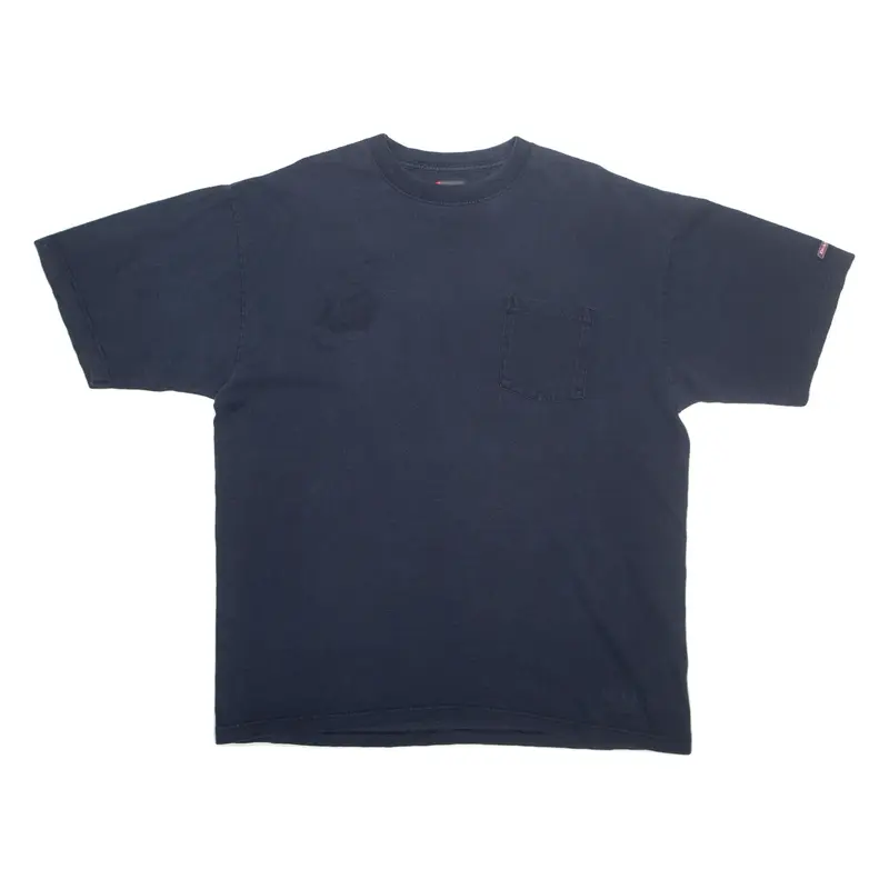 DICKIES Mens T-Shirt Blue XL