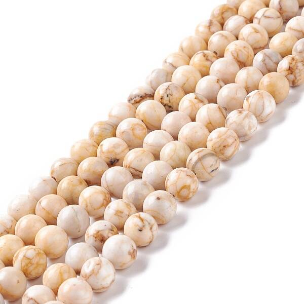 Natural HuBei Turquoise Beads Strands