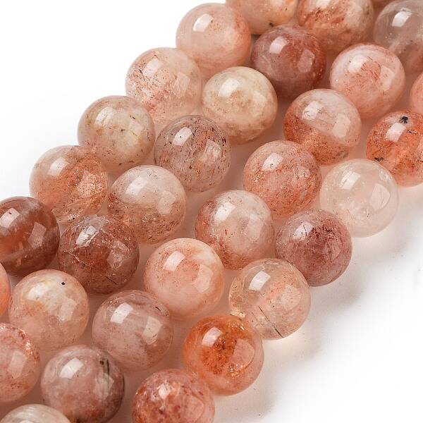 Natural Sunstone Beads Strands