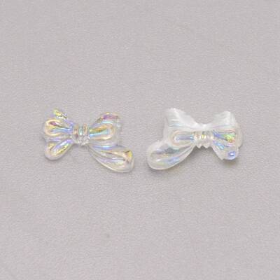 Resin 3D Bowknot Nail Art Cabochons Decorations