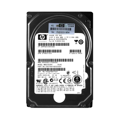 518006-002 HP 300GB 3Gb/s SAS 10000 2.5-inch Hard Drive