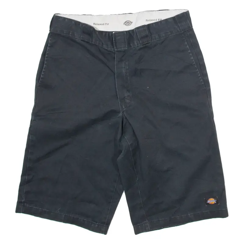 DICKIES Mens Workwear Shorts Grey Relaxed M W32