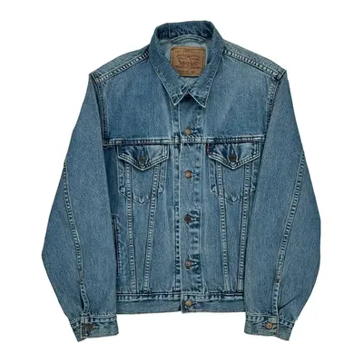 Levis Denim Jacket - Medium Blue Cotton