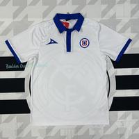 2526 CRUZ AZUL White Travel Short Sleeve Football Jersey LIGA MX
