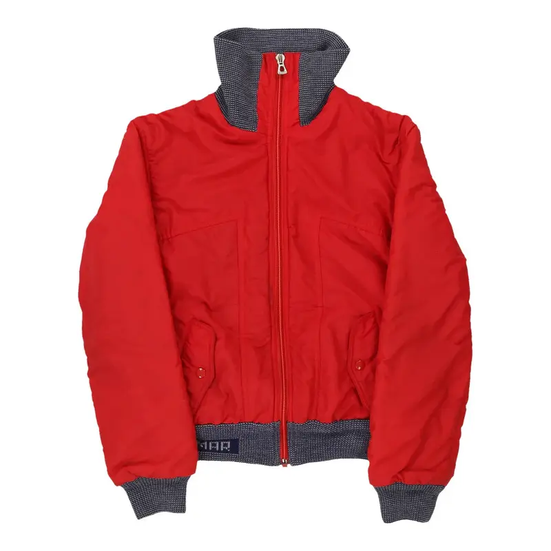 Age 10-11 Colmar Reversible Jacket - Small Red Nylon Blend