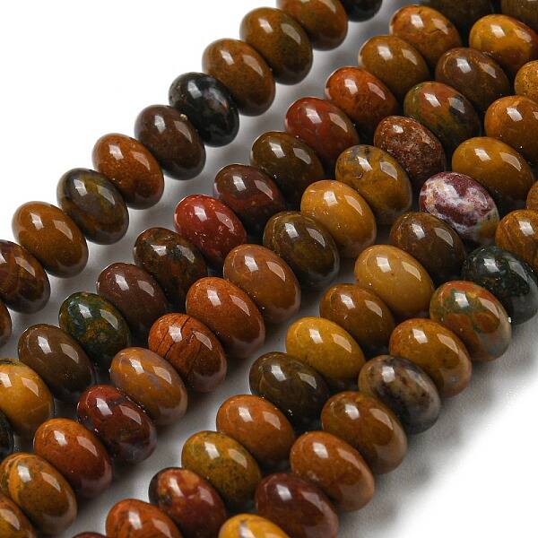 Natural Petrified Wood Beads Strands