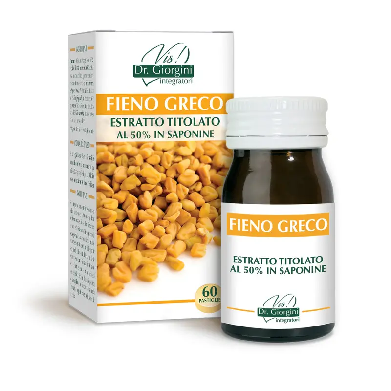 Dr Giorgini fenugreek titrated extract 60 tablets of 500 mg - 30 gr