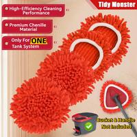 Chenille Duster Replacement Heads for O-Cedar 2025 Unique Design Heads Turn Mop into Long-Handle Duster Dry Cleaning Trap Buc...