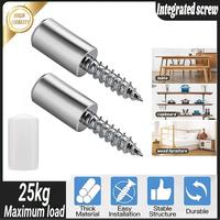 Self-Tapping Screws Cabinet Laminate Support, Shelf Holder Steel Pin Peg Self Drilling Screws, New Shelf Pins with Non-Slip S...