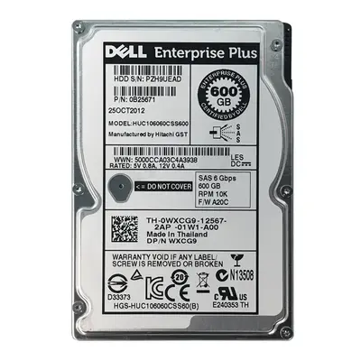 0B25671 Hitachi 600GB 6Gb/s SAS 10000 2.5-inch 64MB Hard Drive