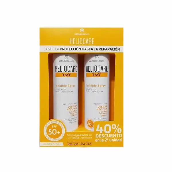 Heliocare Spray Invisibile 360 Spf50+ 2x200ml