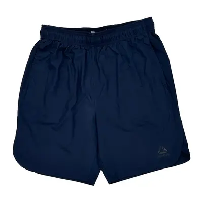 Reebok Sport Shorts - Large Navy Polyester