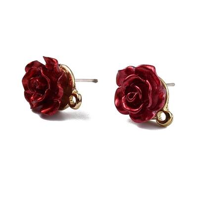 Resin Stud Earring Findings