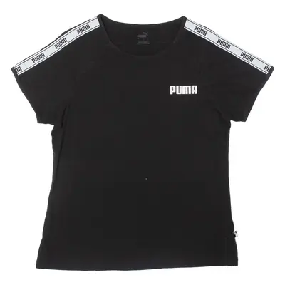 PUMA Girls T-Shirt Black L