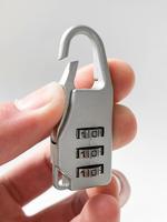 3-digit Password Lock, Durable Zinc Alloy Luggage Zipper Lock, Mini Lock for Bag, Suitcase, Backpack, Handbag, Travel Bag, Se...