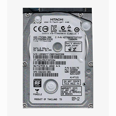 692483-001 HP 500GB 7200RPM SATA 6Gb/s 32MB Cache (512e) 2.5-inch Hard Drive