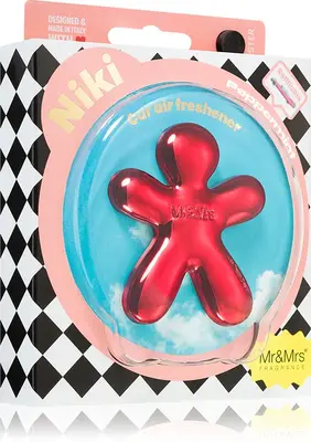 Mr & Mrs Fragrance Niki Peppermint Car Air Freshener