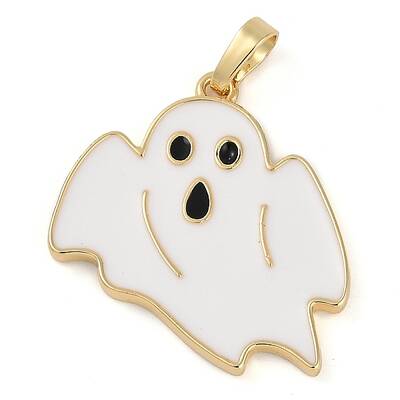 Halloween Rack Plating Brass Enamel Pendants