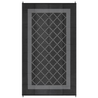 Garvee Waterproof Outdoor Rug 8x10 Reversible Plastic Straw Rug Modern Geometric Large Floor Carpet Lightweight Foldable Camp...