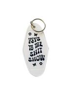 Letter Pattern Car Keychains for Men, Fashionable Unique Keychain for Women, Car Accessories