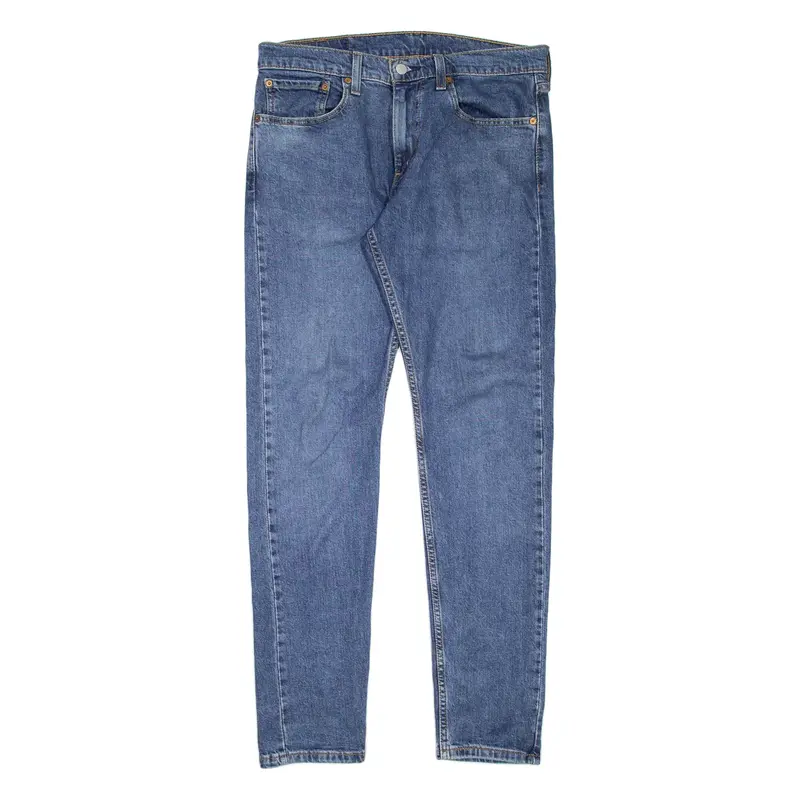 LEVI'S 512 Lo-Ball Mens Jeans Blue Slim Tapered W32 L30